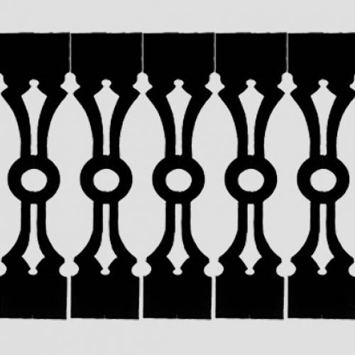Balustrii traforati - gravati, sculptati sau frezati