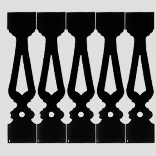 Balustrii traforati - gravati, sculptati sau frezati
