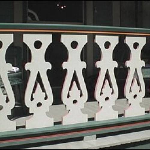 Balustrii traforati - gravati, sculptati sau frezati